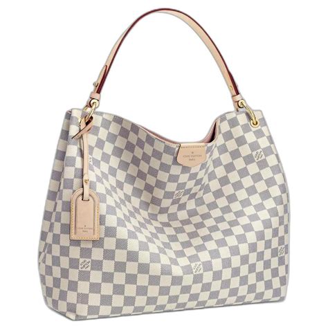 louis vuitton graceful mm damier azur canvas|authentic Louis Vuitton damier azur.